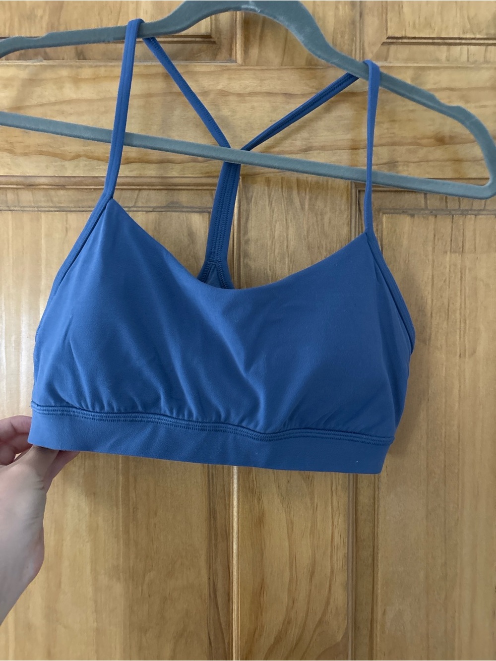 Lululemon flow y bra Blue